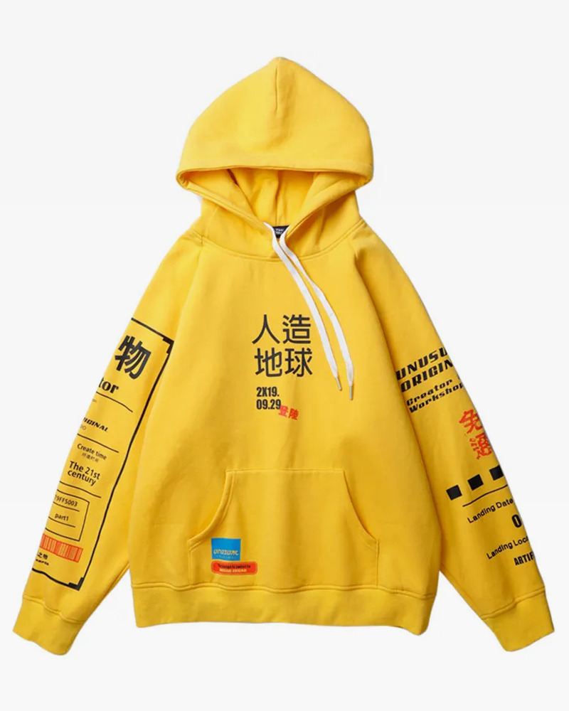 Y2K Grunge Japanese Design Hoodie - Retro 90S Fashion, Summer Y2K Outfits, Pastel Goth Style Y2K Grunge Japanese Design Hoodie - Retro 90S Fashion, Summer Y2K Outfits, Pastel Goth Style