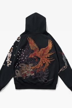 Y2K Grunge Japanese Embroidered Jacket - 90S Retro Style, Summer Y2K Outfits, Gothic Y2K