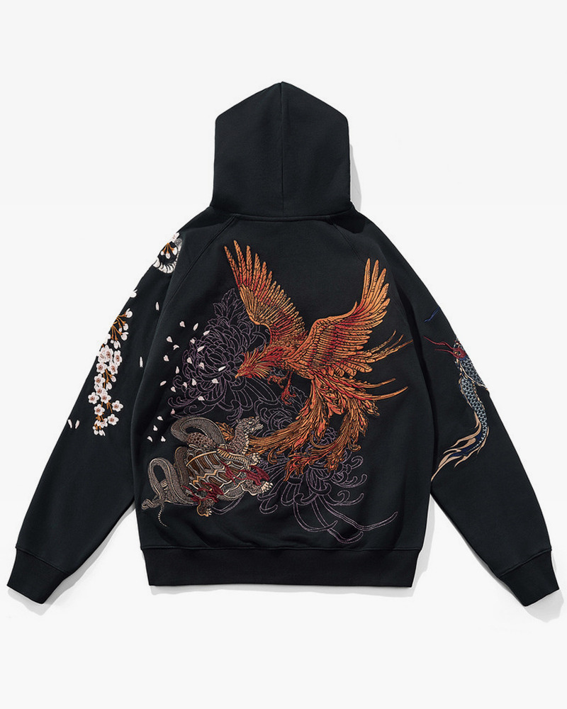 Y2K Grunge Japanese Embroidered Jacket - 90S Retro Style, Summer Y2K Outfits, Gothic Y2K