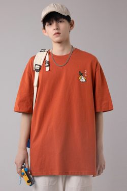 Y2K Grunge Japanese Graphic Tee - Retro 90S Fashion, Summer Y2K Outfits, Pastel Goth Style