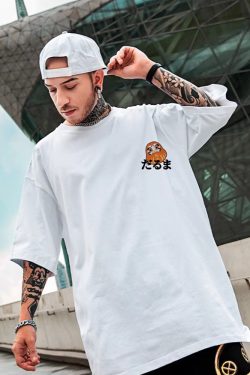 Y2K Grunge Japanese Streetwear Graphic Tee - Retro 90S Fashion, Summer Y2K Outfits