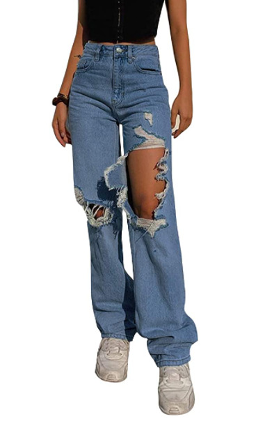 Y2K Grunge Jeans - Retro 90S Fashion, Summer Outfits, Gothic Y2K, Hip Hop Style Y2K Grunge Jeans - Retro 90S Fashion, Summer Outfits, Gothic Y2K, Hip Hop Style