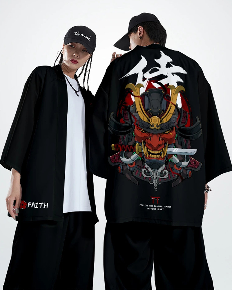 Y2K Grunge Kimono - 90S Retro Summer Outfit, Gothic Y2K Fashion, Pastel Goth Style Y2K Grunge Kimono - 90S Retro Summer Outfit, Gothic Y2K Fashion, Pastel Goth Style