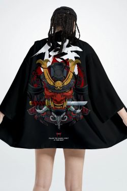 Y2K Grunge Kimono - 90S Retro Summer Outfit, Gothic Y2K Fashion, Pastel Goth Style