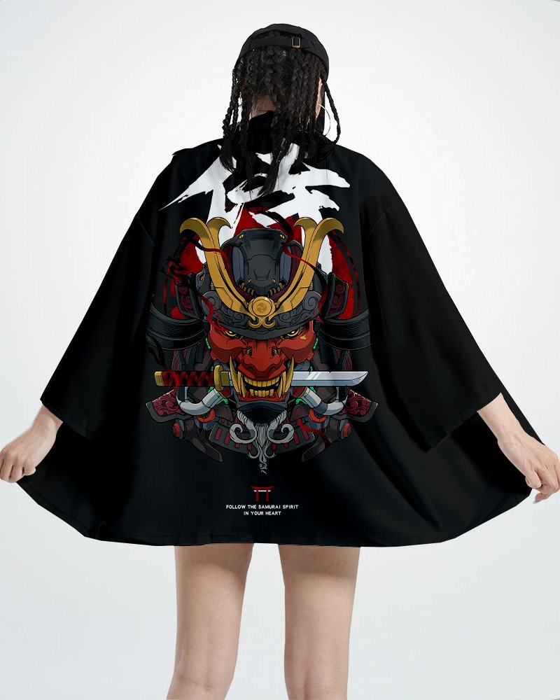 Y2K Grunge Kimono - 90S Retro Summer Outfit, Gothic Y2K Fashion, Pastel Goth Style Y2K Grunge Kimono - 90S Retro Summer Outfit, Gothic Y2K Fashion, Pastel Goth Style