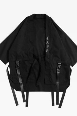 Y2K Grunge Kimono - Retro 90S Fashion, Summer Outfits, Gothic Y2K, Pastel Goth Style