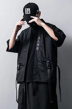 Y2K Grunge Kimono - Retro 90S Fashion, Summer Outfits, Gothic Y2K, Pastel Goth Style