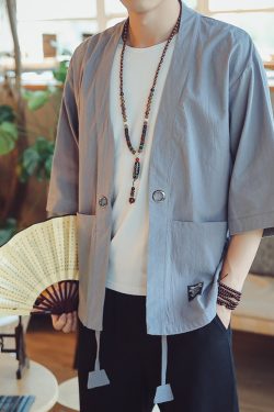 Y2K Grunge Kimono Cardigan - 90S Retro Summer Outfit, Gothic Y2K Fashion For Women