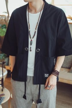 Y2K Grunge Kimono Cardigan - 90S Retro Summer Outfit, Gothic Y2K Fashion For Women