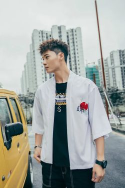 Y2K Grunge Kimono Jacket For Men - Retro 90S Fashion, Summer Outfits, And Party Looks