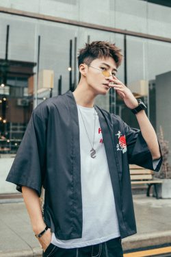 Y2K Grunge Kimono Jacket For Men - Retro 90S Fashion, Summer Outfits, And Party Looks