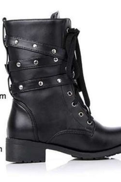 Y2K Grunge Low Heel Ankle Boots - Retro 90S Fashion, Gothic Y2K, Summer Y2K Outfits