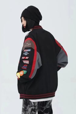 Y2K Grunge M&M Jacket - Retro 90S Fashion, Summer Outfits, Popstar & Club Party Style