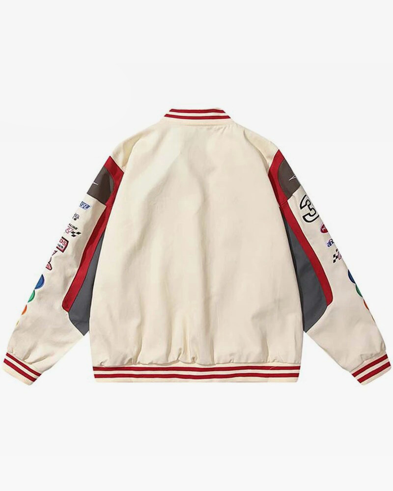 Y2K Grunge M&M Jacket - Retro 90S Fashion, Summer Outfits, Popstar & Club Party Style