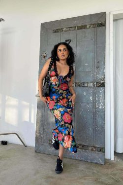 Y2K Grunge Maxi Dress - Retro 90S Summer Outfit, Gothic Y2K Fashion, Pastel Goth Style