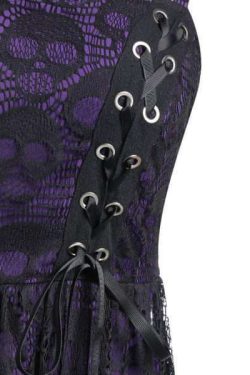 Y2K Grunge Mesh Sleeveless Dress - 90S Fashion, Retro Style, Summer Y2K Outfits, Gothic Y2K