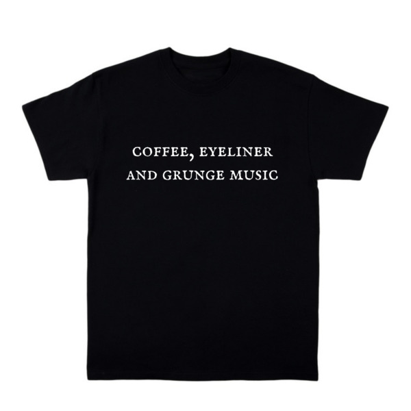 Y2K Grunge Music Shirt - Retro 90S Fashion, Summer Y2K Outfits, Gothic Y2K Style