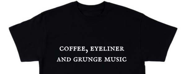 Y2K Grunge Music Shirt - Retro 90S Fashion, Summer Y2K Outfits, Gothic Y2K Style