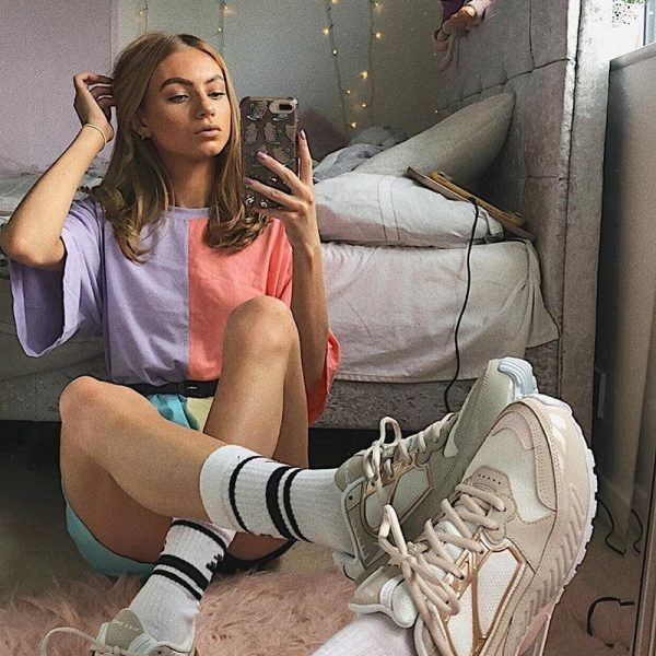 Y2K Grunge Oversized Tie Dye Top - Retro 90S Fashion, Summer Y2K Outfits, Pastel Goth Style Y2K Grunge Oversized Tie Dye Top - Retro 90S Fashion, Summer Y2K Outfits, Pastel Goth Style