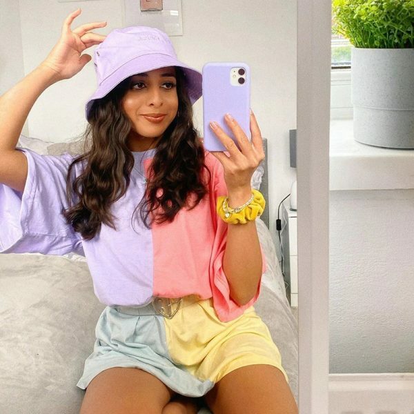 Y2K Grunge Oversized Tie Dye Top - Retro 90S Fashion, Summer Y2K Outfits, Pastel Goth Style Y2K Grunge Oversized Tie Dye Top - Retro 90S Fashion, Summer Y2K Outfits, Pastel Goth Style