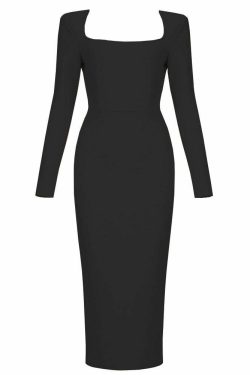 Y2K Grunge Paige Midi Dress - Retro 90S Summer Outfit, Pastel Goth, Y2K Party & Club Fashion