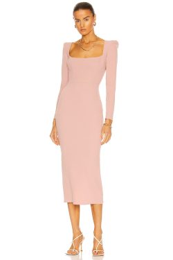 Y2K Grunge Paige Midi Dress - Retro 90S Summer Outfit, Pastel Goth, Y2K Party & Club Fashion