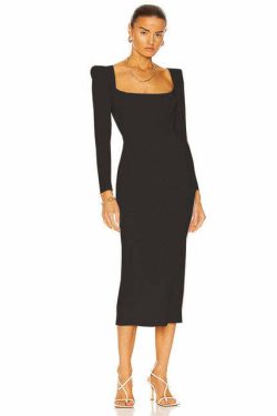 Y2K Grunge Paige Midi Dress - Retro 90S Summer Outfit, Pastel Goth, Y2K Party & Club Fashion