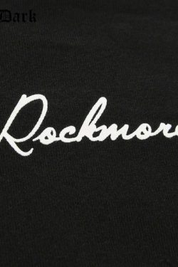 Y2K Grunge Patchwork Sleeve Top - 90S Fashion, Retro Style, Y2K Summer Outfits, Gothic Y2K