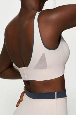 Y2K Grunge Peyton Sports Bra & Leggings Set - Milk White Retro 90S Summer Outfit