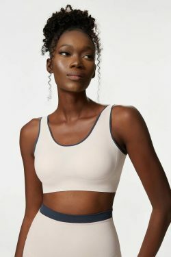 Y2K Grunge Peyton Sports Bra & Leggings Set - Milk White Retro 90S Summer Outfit