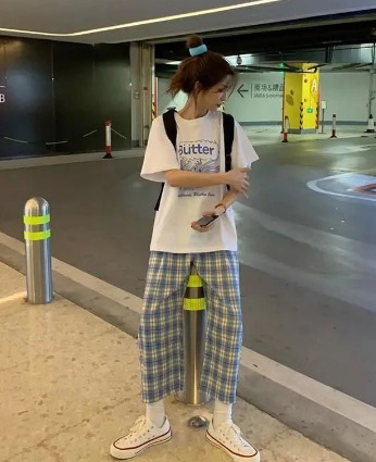 Y2K Grunge Plaid Cargo Pants - 90S Retro Style, Summer Outfits, Y2K Fashion Essentials Y2K Grunge Plaid Cargo Pants - 90S Retro Style, Summer Outfits, Y2K Fashion Essentials