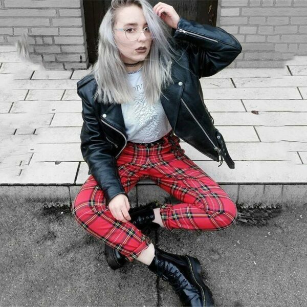 Y2K Grunge Plaid Pants - Retro 90S Fashion, Summer Y2K Outfits, Gothic Y2K Style Y2K Grunge Plaid Pants - Retro 90S Fashion, Summer Y2K Outfits, Gothic Y2K Style