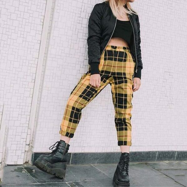 Y2K Grunge Plaid Pants - Retro 90S Fashion, Summer Y2K Outfits, Gothic Y2K Style Y2K Grunge Plaid Pants - Retro 90S Fashion, Summer Y2K Outfits, Gothic Y2K Style