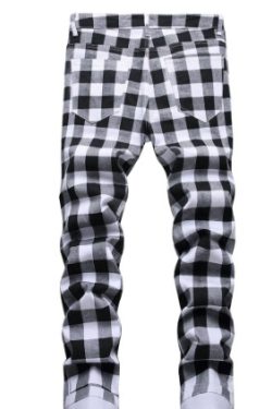 Y2K Grunge Plaid Pants Slim Fit - Retro 90S Fashion, Y2K Summer Outfits, Gothic Y2K Style