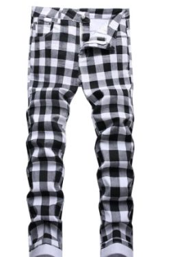 Y2K Grunge Plaid Pants Slim Fit - Retro 90S Fashion, Y2K Summer Outfits, Gothic Y2K Style