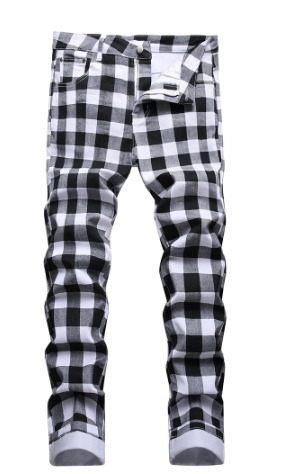 Y2K Grunge Plaid Pants Slim Fit - Retro 90S Fashion, Y2K Summer Outfits, Gothic Y2K Style Y2K Grunge Plaid Pants Slim Fit - Retro 90S Fashion, Y2K Summer Outfits, Gothic Y2K Style