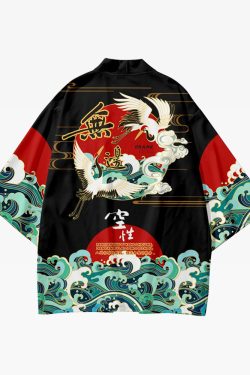 Y2K Grunge Printed Kimono Jacket - Retro 90S Summer Outfit, Pastel Goth, Y2K Party Fashion