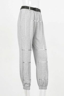 Y2K Grunge Reflective Cargo Pants - 90S Fashion, Summer Outfits, Retro Style, Y2K Club Fits