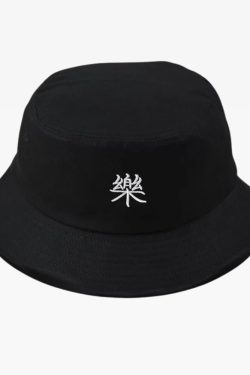 Y2K Grunge Retro 90S Japanese Bucket Hat - Perfect For Summer Outfits, Parties, And Hip Hop Fashion