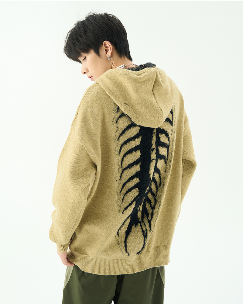 Y2K Grunge Skeleton Hoodie Jacket - 90S Retro Goth Fashion, Perfect For Y2K Summer Outfits Y2K Grunge Skeleton Hoodie Jacket - 90S Retro Goth Fashion, Perfect For Y2K Summer Outfits