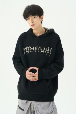 Y2K Grunge Skeleton Hoodie Jacket - 90S Retro Goth Fashion, Perfect For Y2K Summer Outfits