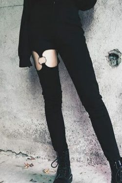 Y2K Grunge Skinny Gothic Pants - Retro 90S Fashion, Summer Outfits, And Club Party Looks