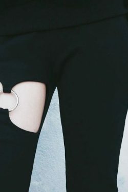 Y2K Grunge Skinny Gothic Pants - Retro 90S Fashion, Summer Outfits, And Club Party Looks