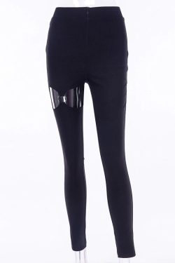 Y2K Grunge Skinny Gothic Pants - Retro 90S Fashion, Summer Outfits, And Club Party Looks