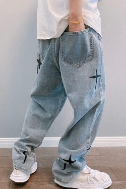 Y2K Grunge Sparkle Jeans - Retro 90S Fashion, Summer Outfits, And Party Looks