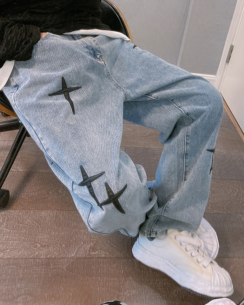 Y2K Grunge Sparkle Jeans - Retro 90S Fashion, Summer Outfits, And Party Looks Y2K Grunge Sparkle Jeans - Retro 90S Fashion, Summer Outfits, And Party Looks