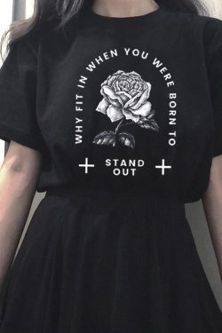 Y2K Grunge Stand Out T-Shirt - Retro 90S Fashion, Summer Outfits, And Popstar Vibes