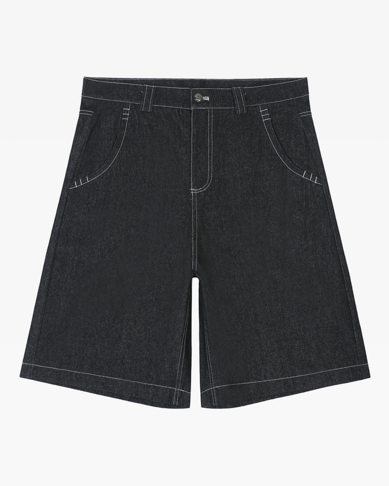 Y2K Grunge Streetwear Denim Shorts - 90S Retro Summer Outfit, Y2K Club & Party Fashion Y2K Grunge Streetwear Denim Shorts - 90S Retro Summer Outfit, Y2K Club & Party Fashion