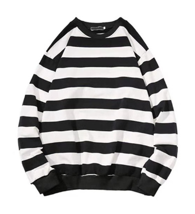 Y2K Grunge Striped Long Sleeve Shirt - Retro 90S Fashion, Summer Y2K Outfits, Pastel Goth Style Y2K Grunge Striped Long Sleeve Shirt - Retro 90S Fashion, Summer Y2K Outfits, Pastel Goth Style