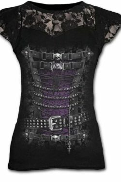 Y2K Grunge Summer Outfit - Retro 90S Fashion, Baby Tees, Y2K Skirt & Shorts, Gothic Y2